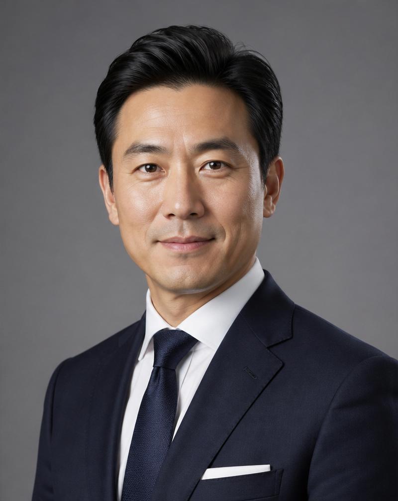 Portrait of David Chen, Senior Partner at Markson & Co.